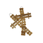 Handmade Olive Wood Lord’s Prayer Wall Cross – Holy Land Christian Decor (23cm)