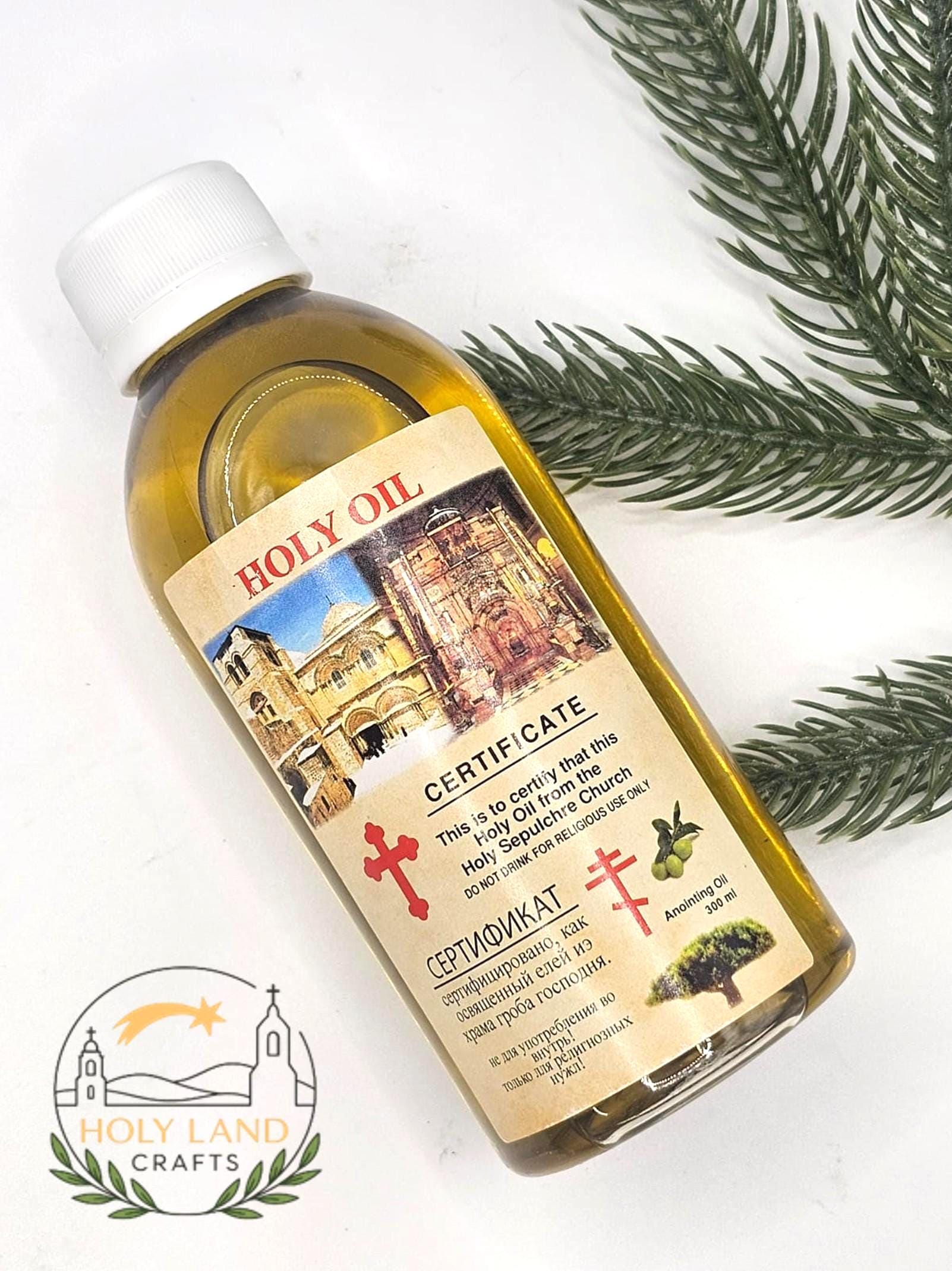 Holy Land Anointing Oil from the Church of Holy Sepulchre (300ml)